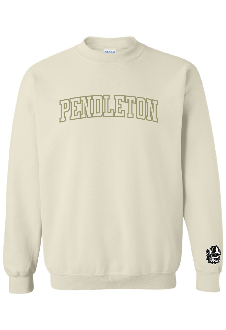 Gold Embroidered Sweatshirt
