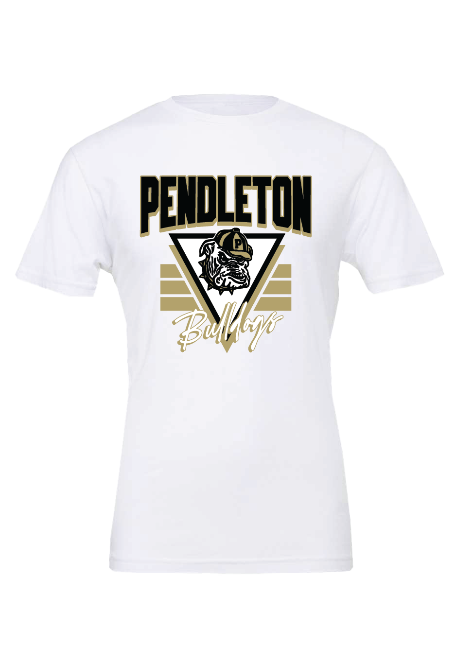 Vintage Bulldog Tee (White)