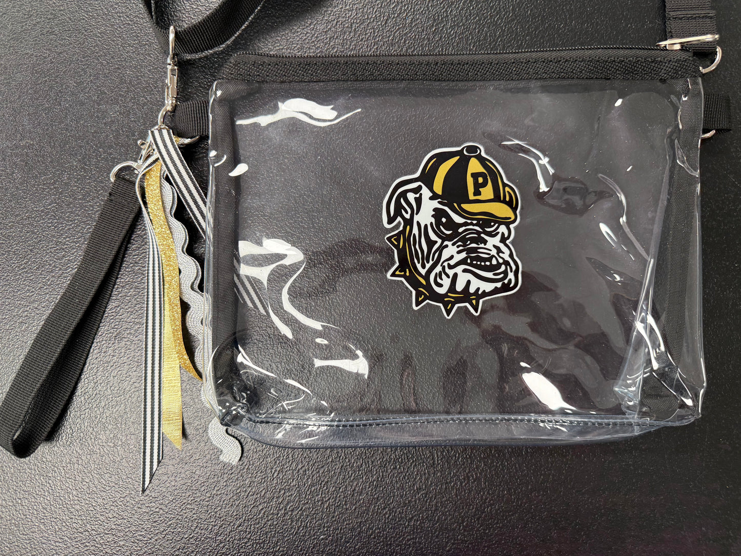 Clear Bulldog Stadium Bag