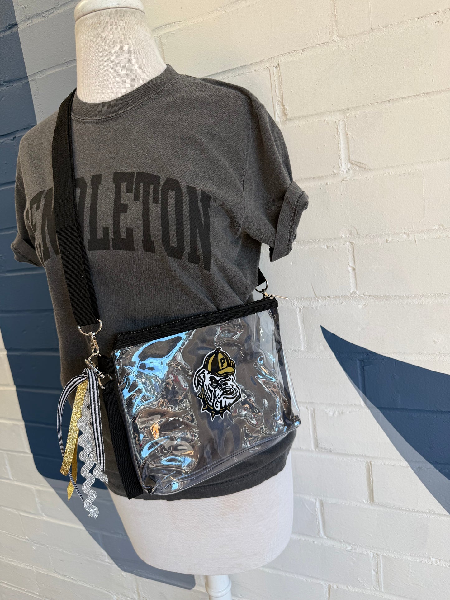 Clear Bulldog Stadium Bag